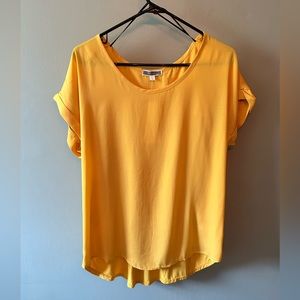 GOLDEN YELLOW PLEIONE BLOUSE